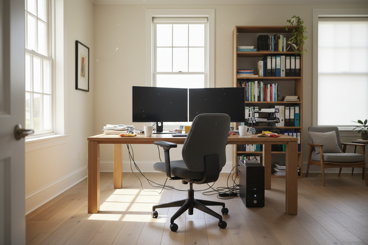 The Office Furniture Arrangement Mistake Killing Your Focus