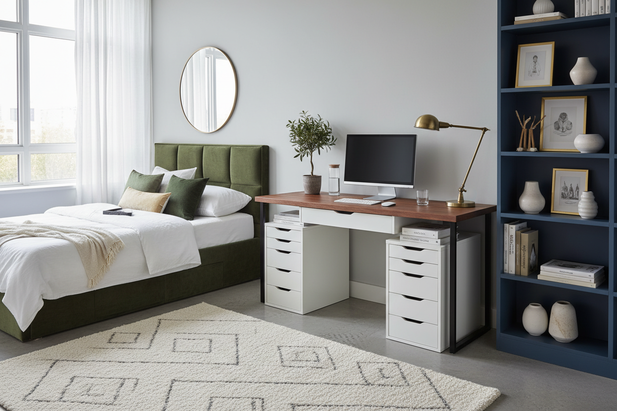 Elevate Your Space: Styling Bedroom Desks Ikea for a Luxury Look