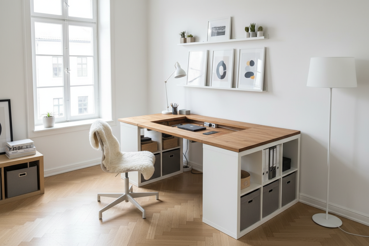 Designing Small: Mastering the Space Saving Desk Ikea Layout
