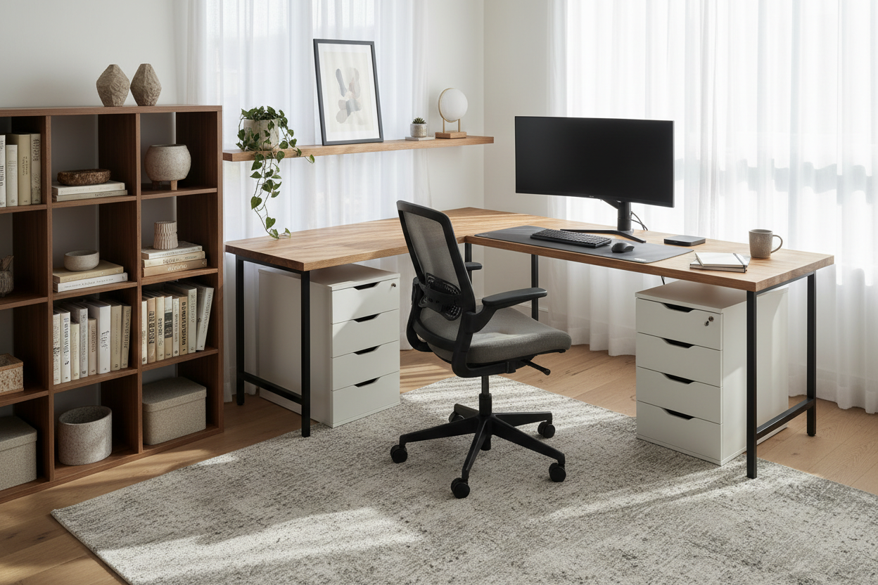 How to Curate a Desk Set IKEA for a Custom, High-End Look