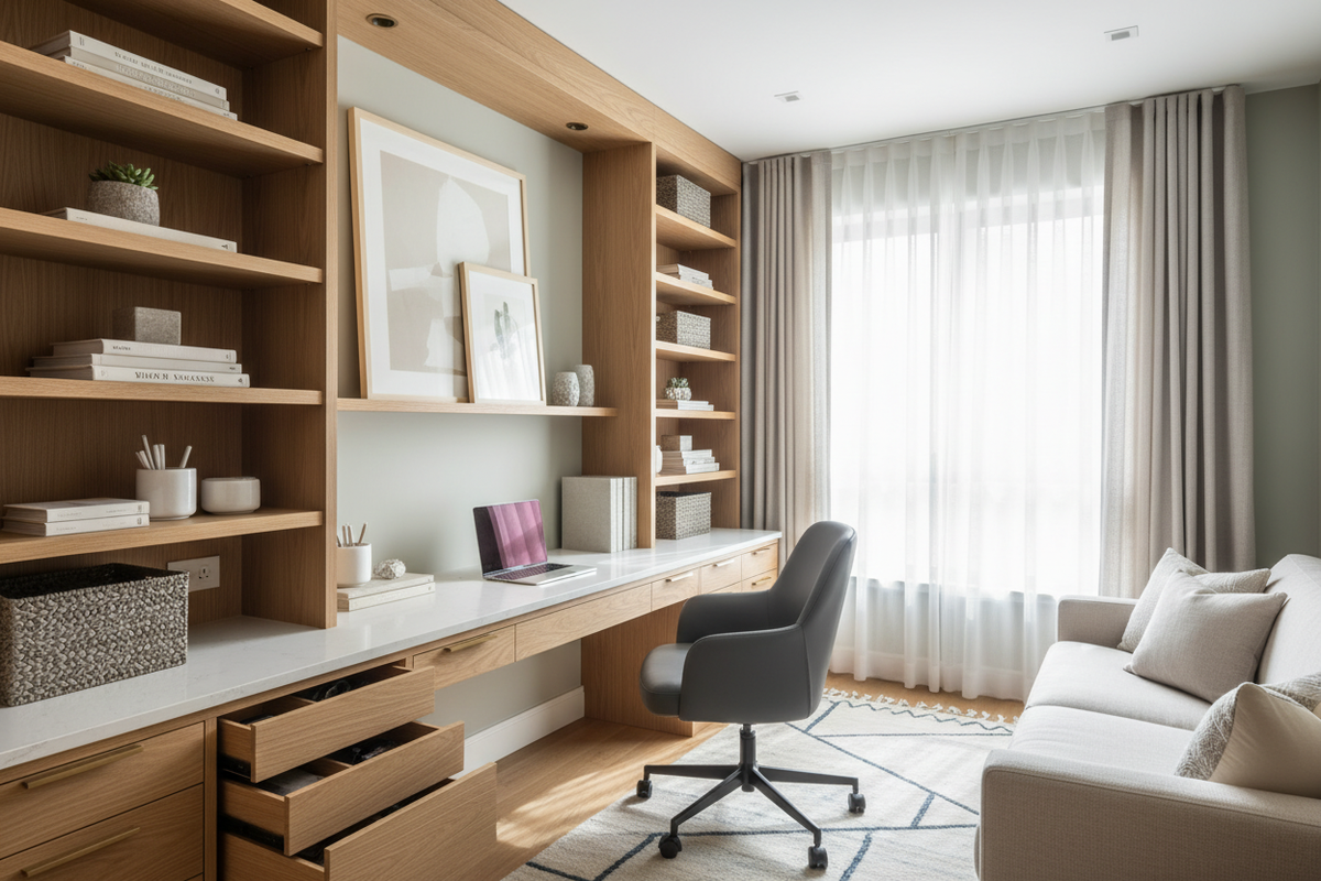 Designing the Ultimate Home Office and Storage Layout