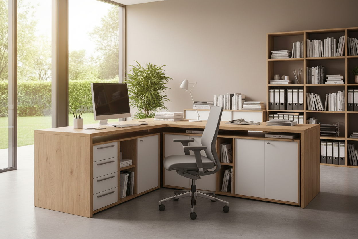 The Layout Mistake Ruining Your Office Desk and Storage