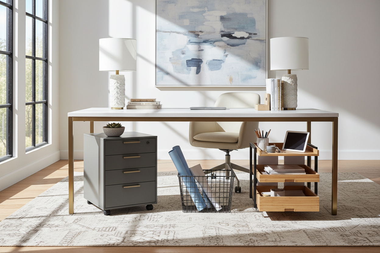 Under Desk Storage Units: A Designer’s Guide to Organization