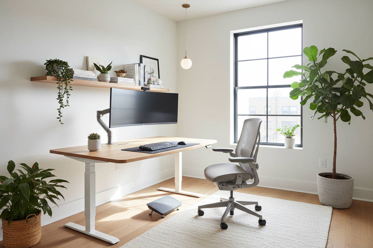 Mastering the Ergonomic Set Up Desk: A Designer’s Guide