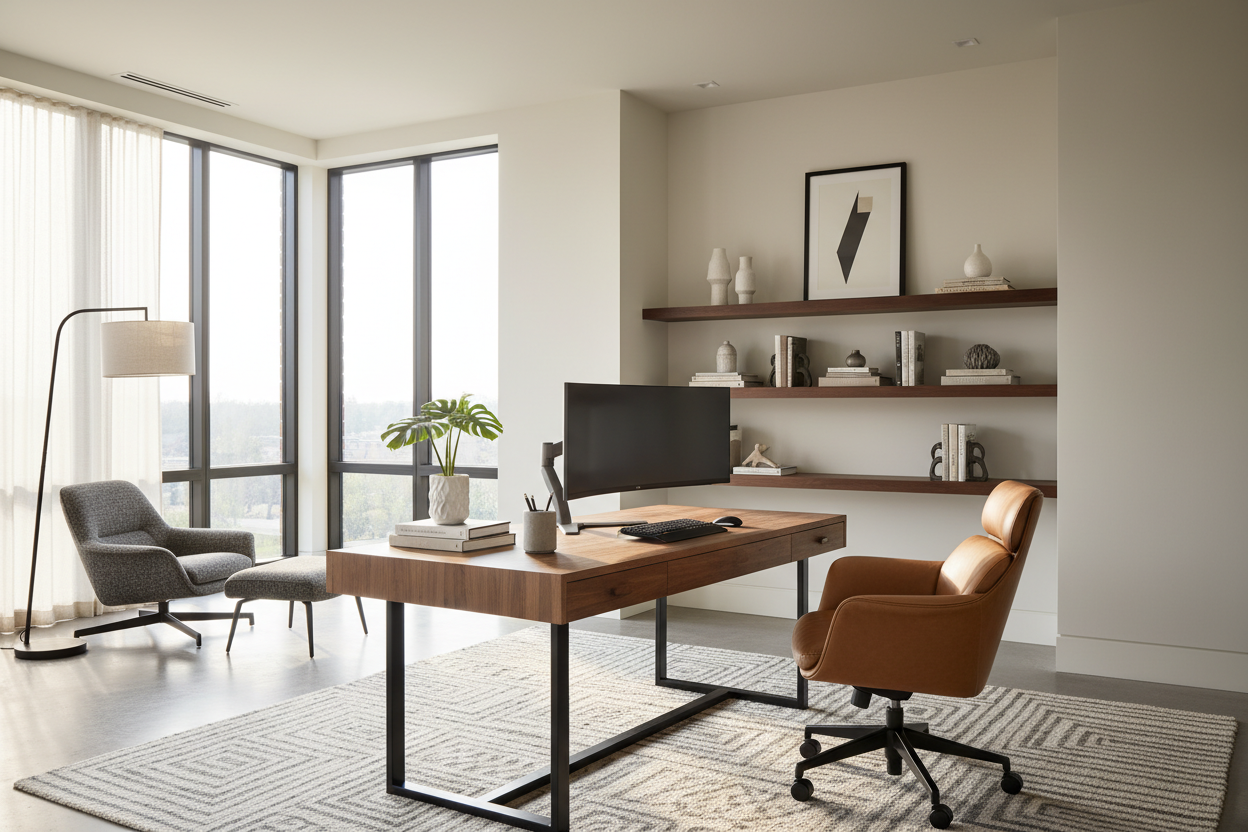 How to Curate Desk Setup Inspiration for a High-End Aesthetic