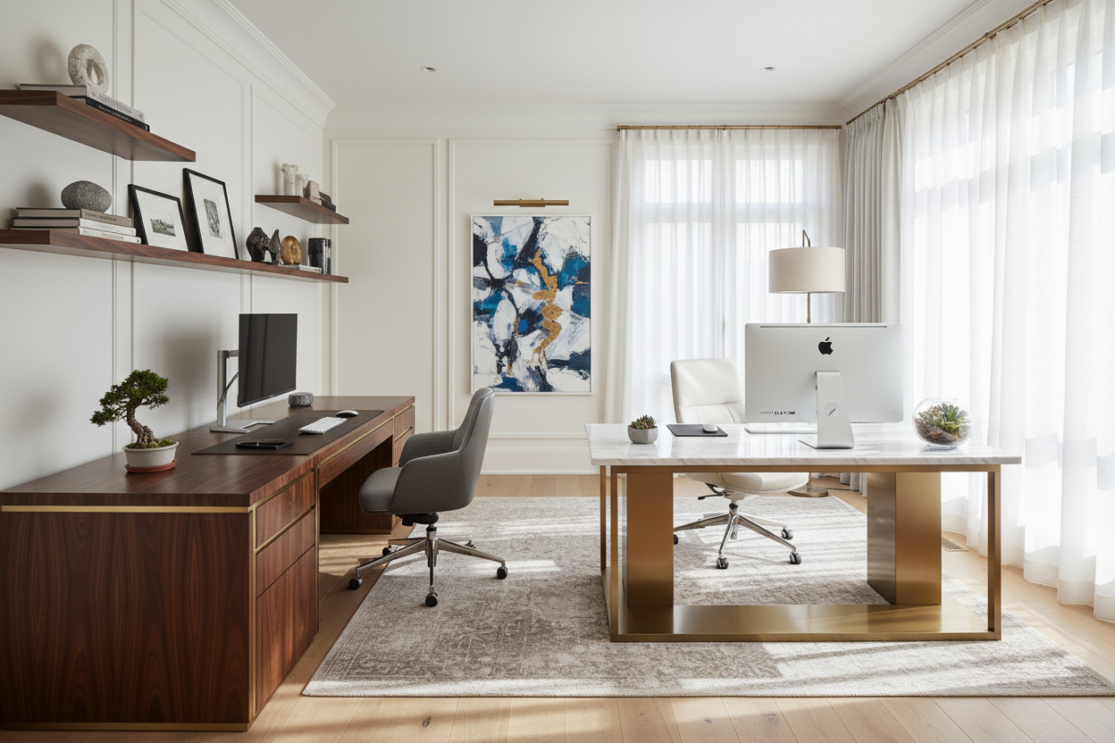 How to Master Desk and Design for a Luxury Home Office