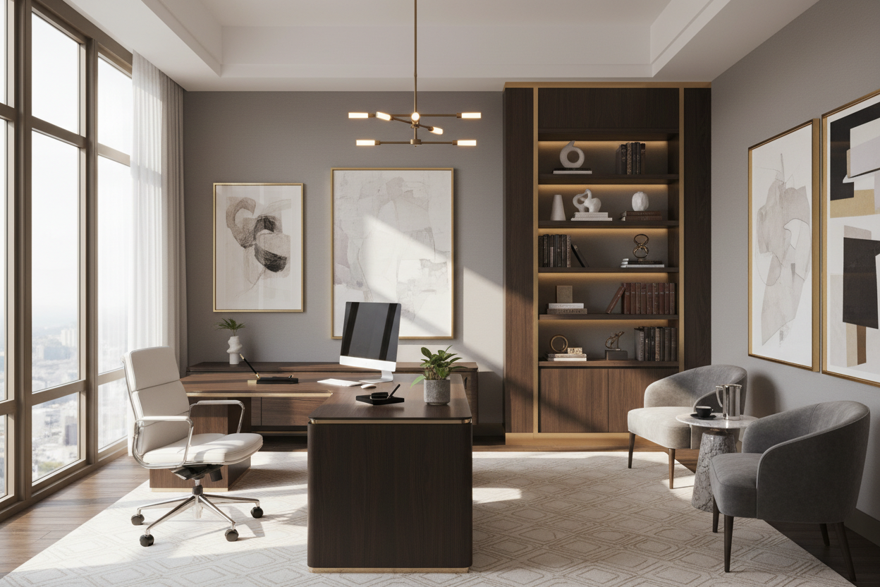 How to Style Office Decoration Ideas for a Luxury Look