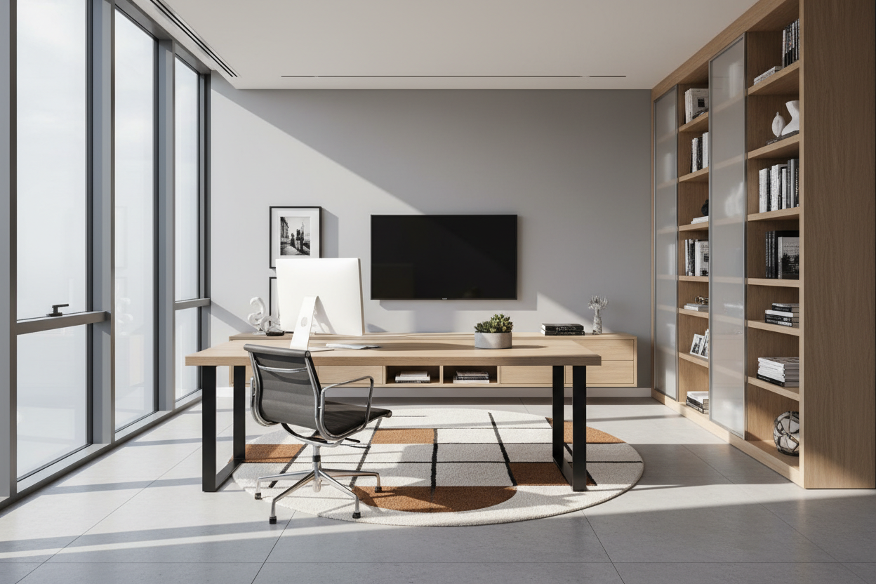 Elevate Your Workspace: The Art of Contemporary Office Decor