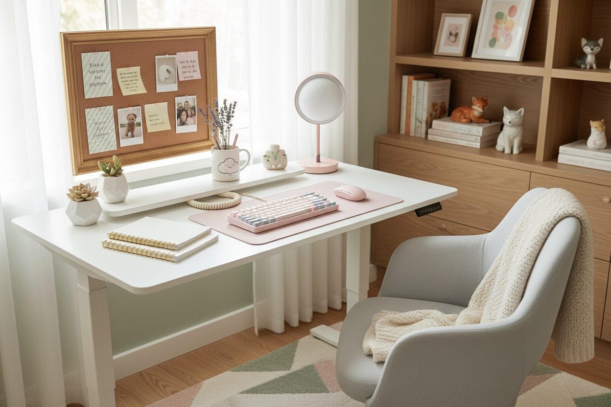 Curating a Cute Desk Aesthetic That Boosts Productivity