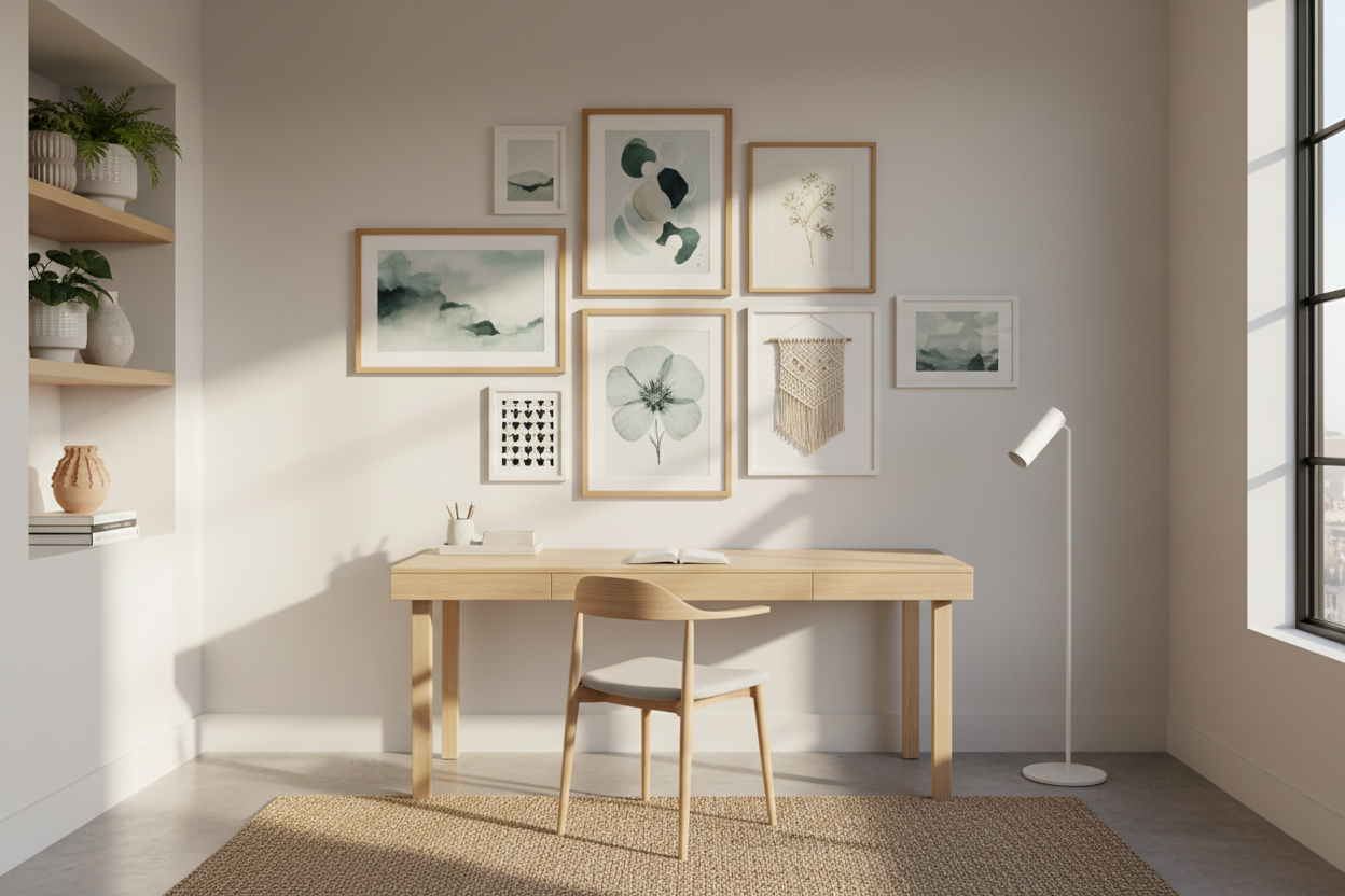 Curating Etsy Office Art: A Designer’s Guide to Professional Walls