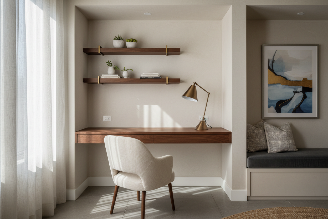 Turn Dead Space Into Luxury With These Office Nook Designs