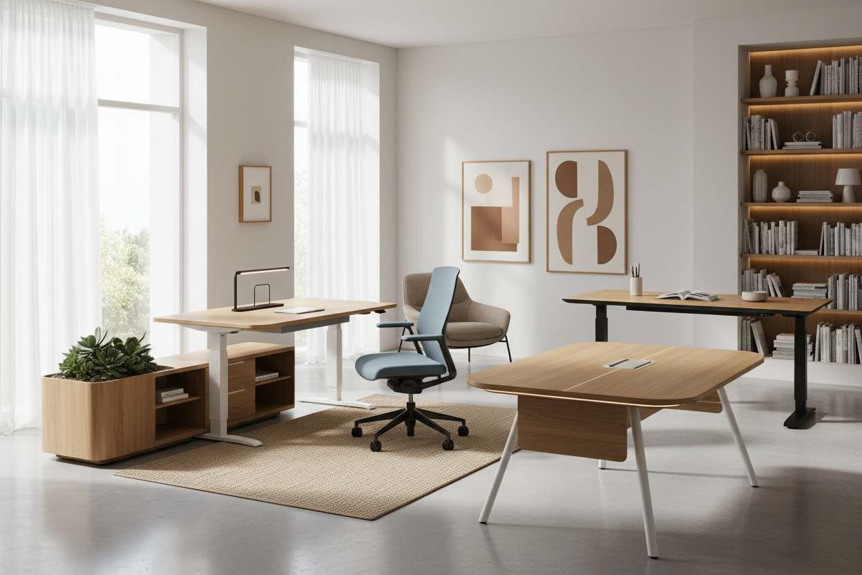 Curating the Latest Designs of Office Tables for a Home Sanctuary