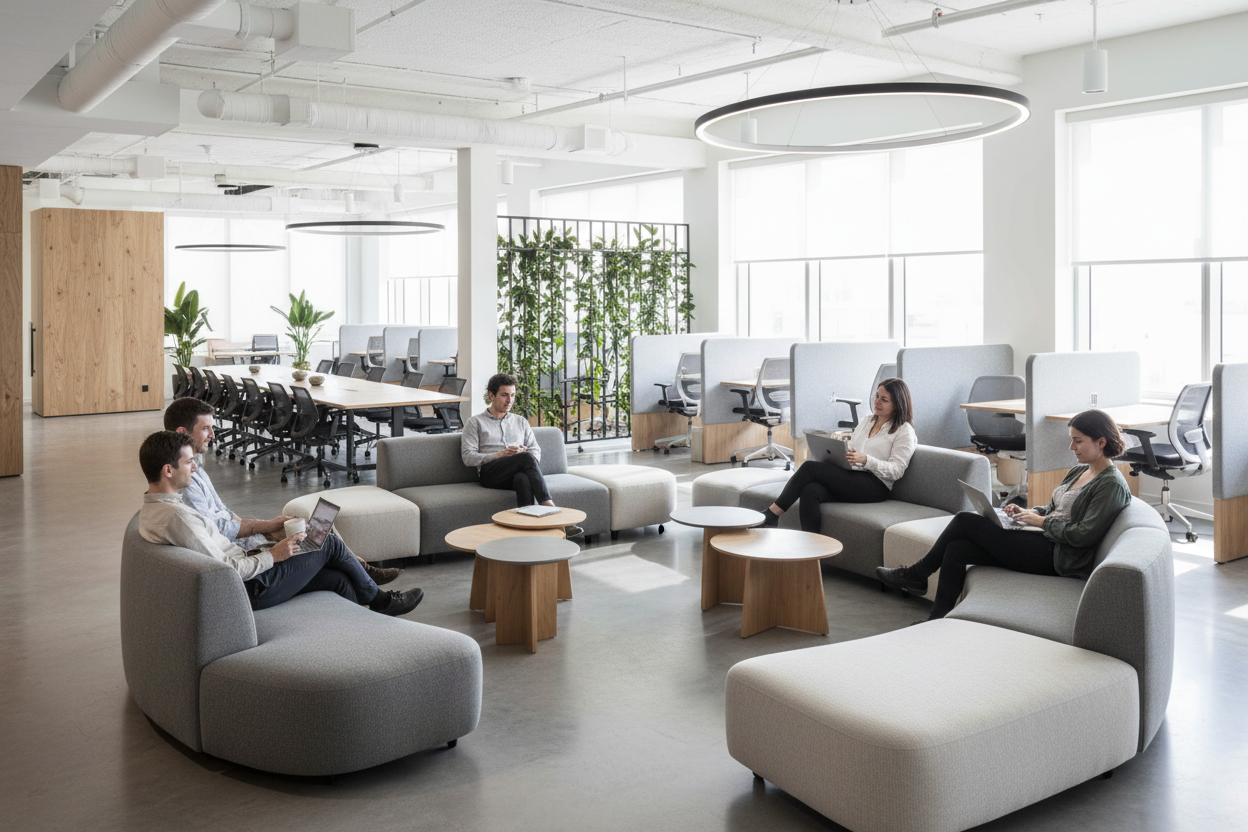 The Office Lounge Layout Mistake Killing Productivity