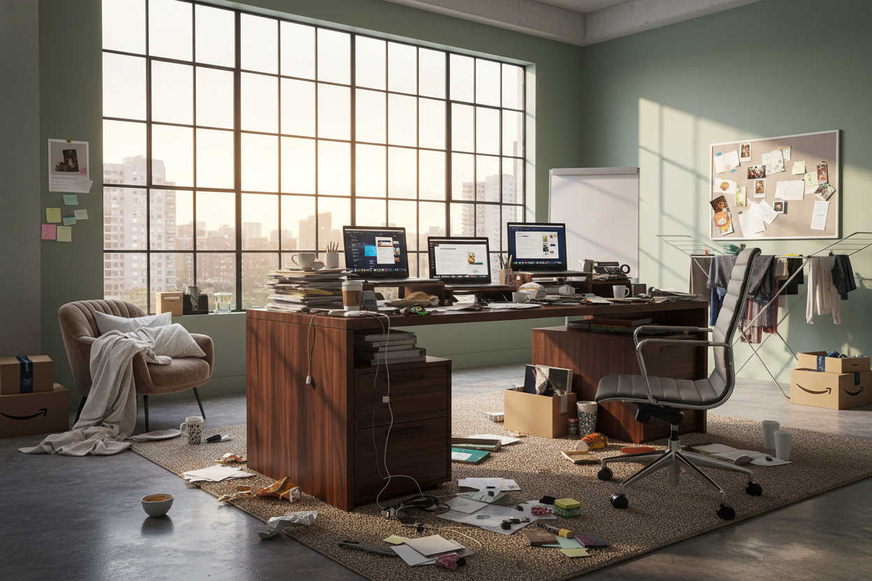 Why Working From Home Is Not Productive: The Design Cure