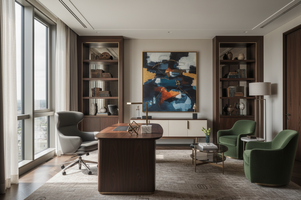 Designing a Luxury Home Office That Defines Success