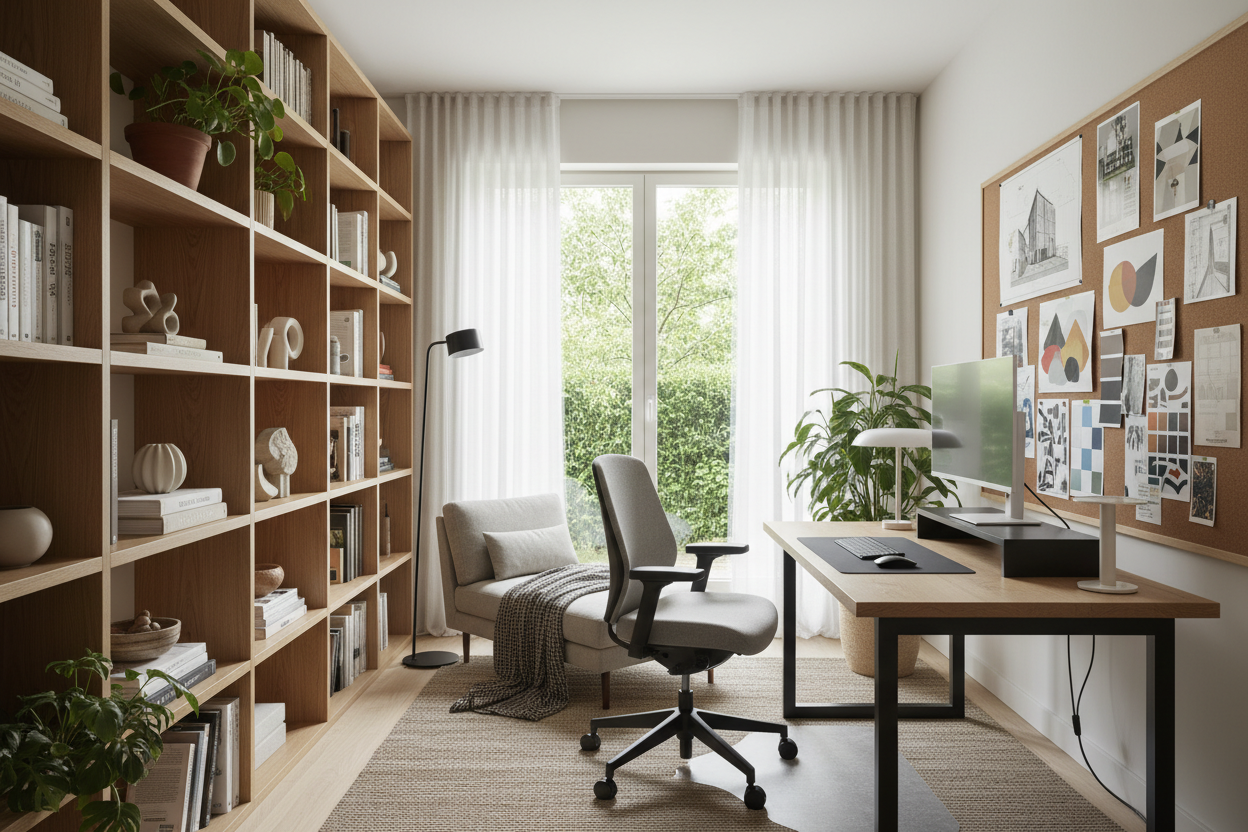 How to Curate Inspiration for Home Office Spaces That Actually Work