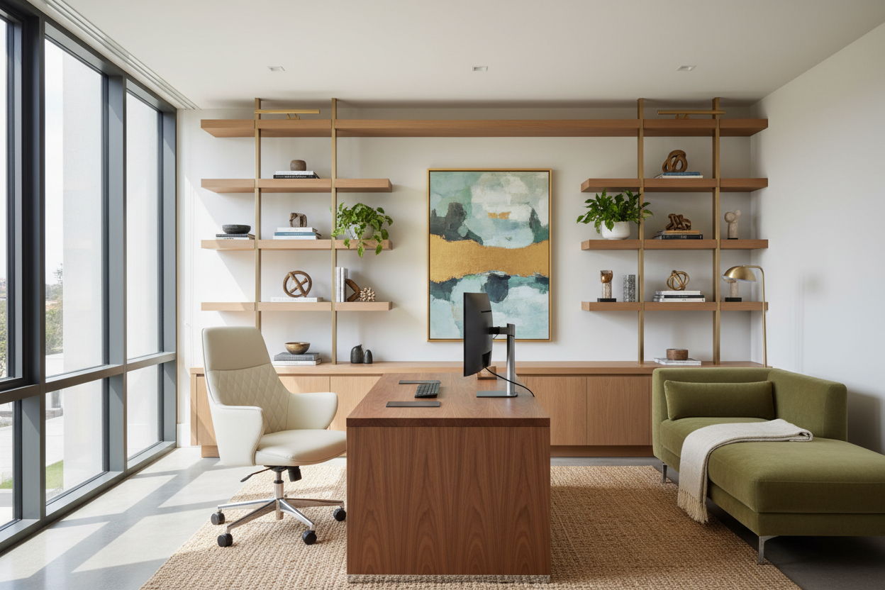 Designing a House Beautiful Home Office That Actually Works