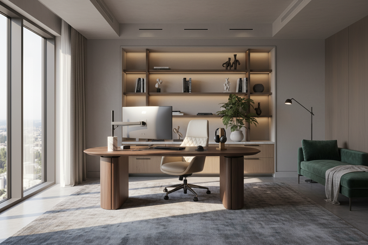 How to Style Your Dream Home Office for a Luxury Look