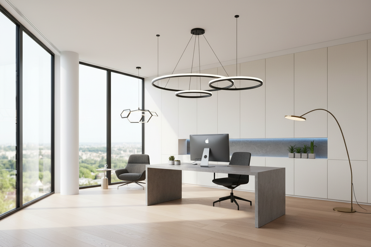 Elevate Your Workspace With High-End Cool Office Lighting