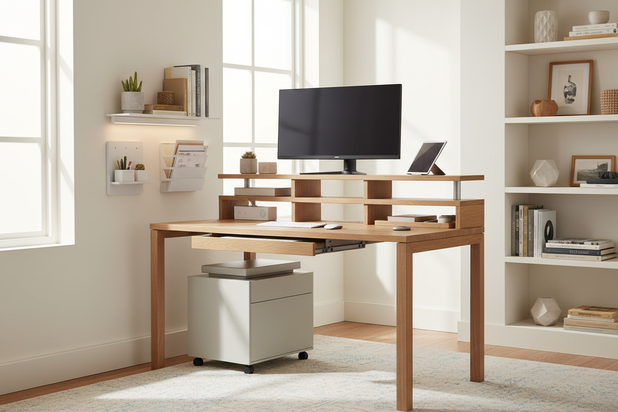 How to Save Desk Space Without Buying a Bigger Desk