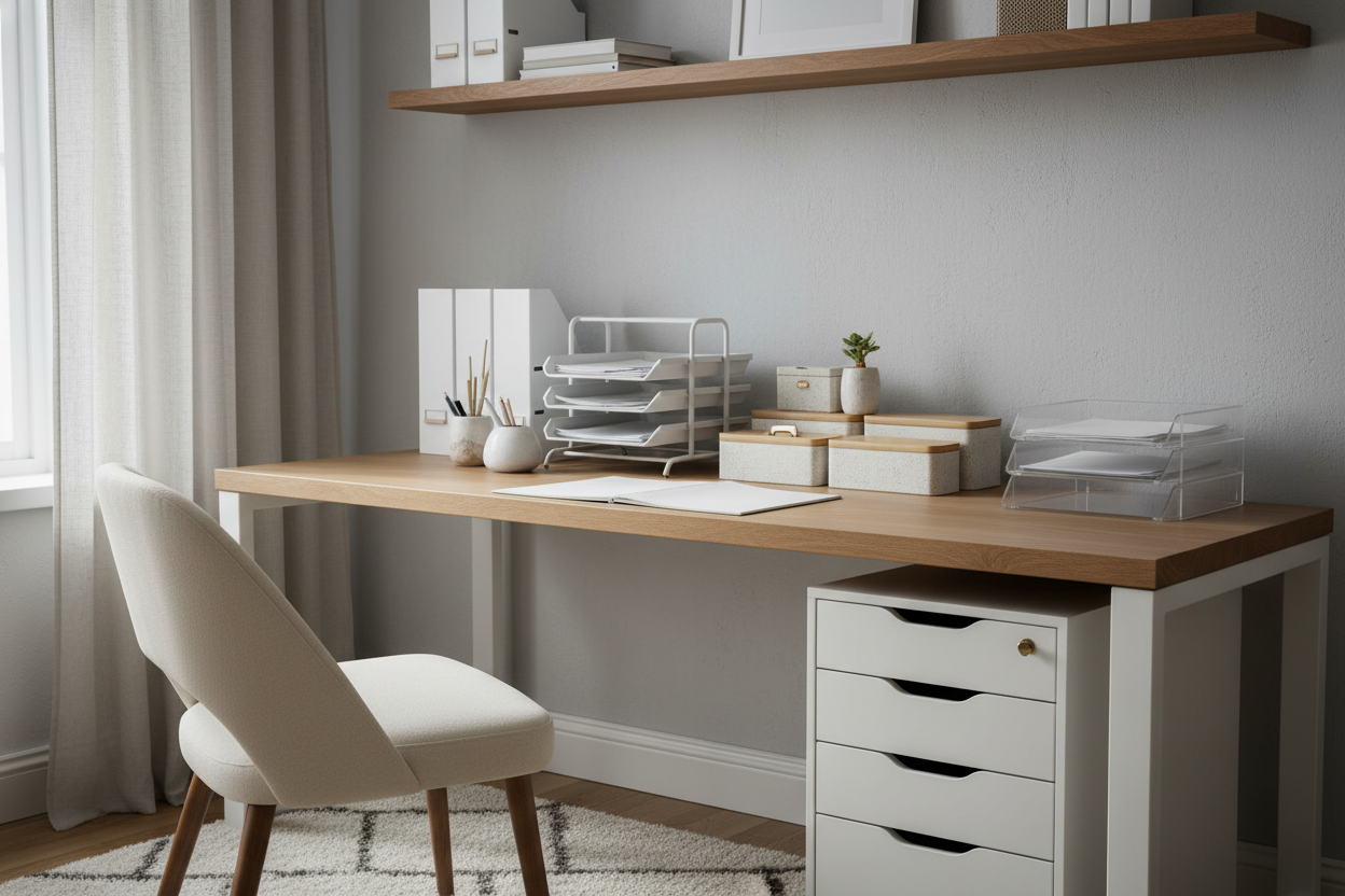 Desk Storage Ikea Guide: Getting a High-End Look for Less
