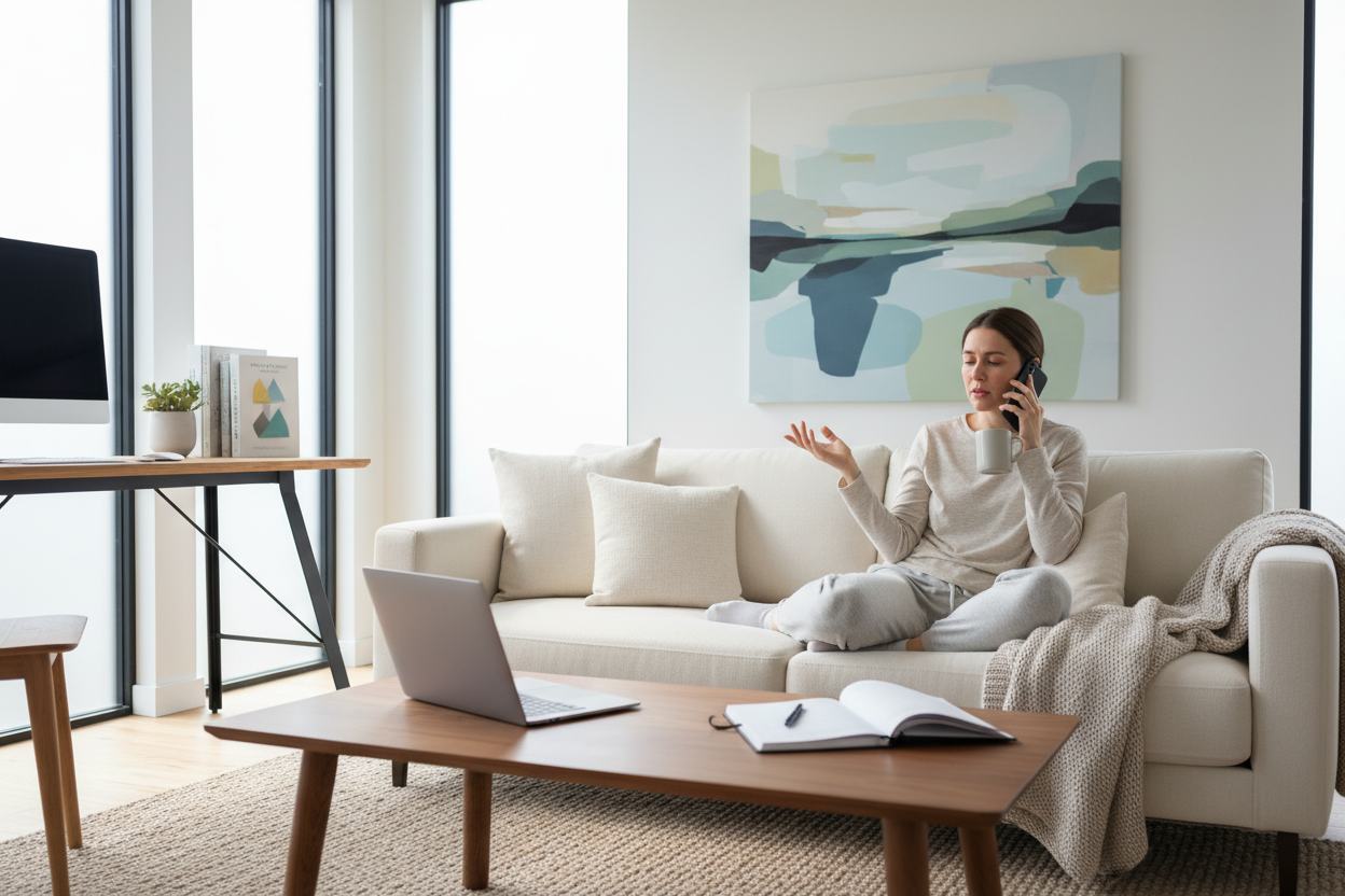 Calling Out Sick When Working From Home: The Boundary Guide
