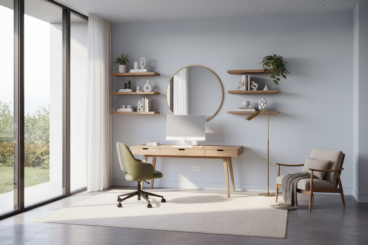 How to Set Up Office Spaces Without Ruining Your Home's Vibe