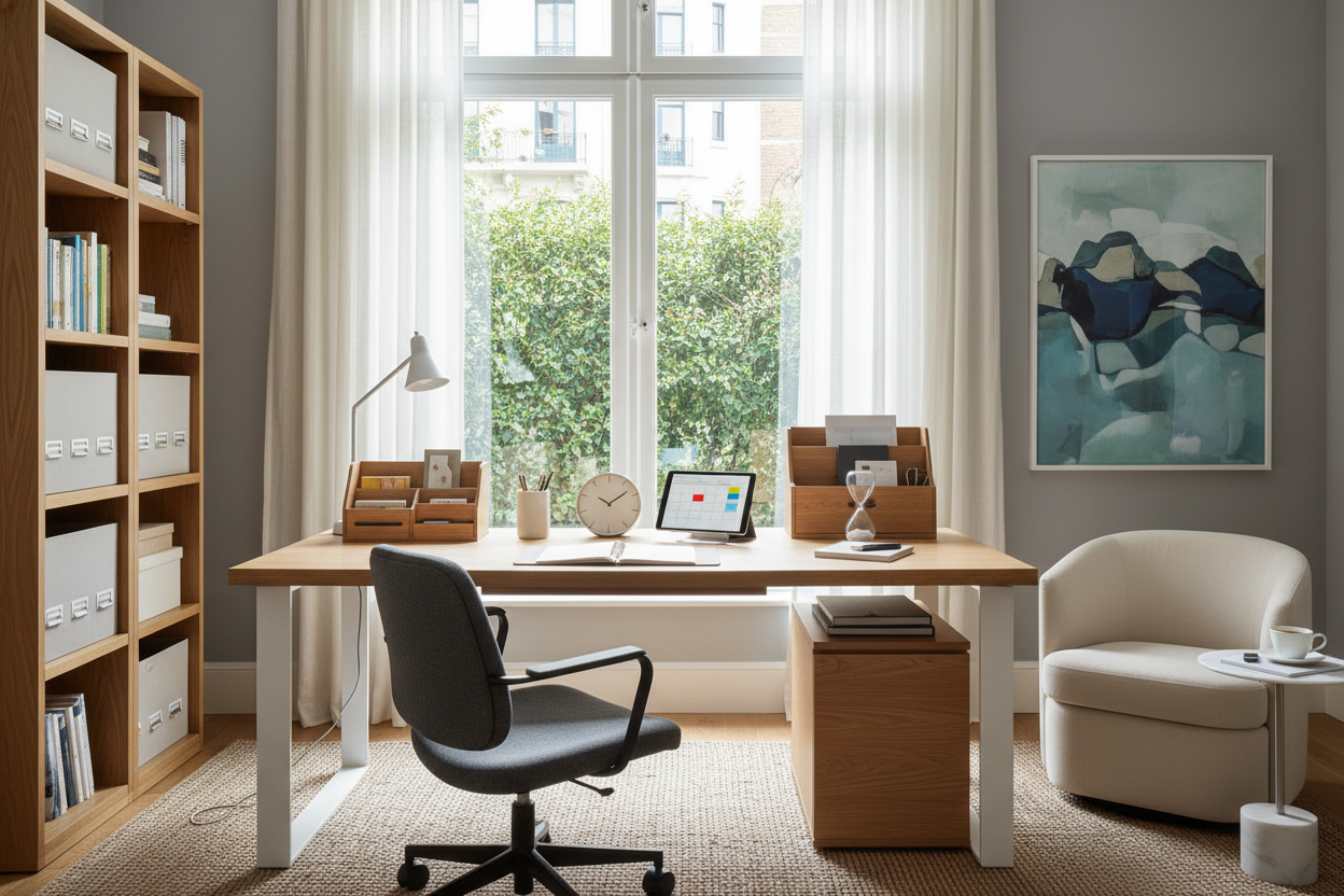 Time Management Working From Home Starts With Furniture