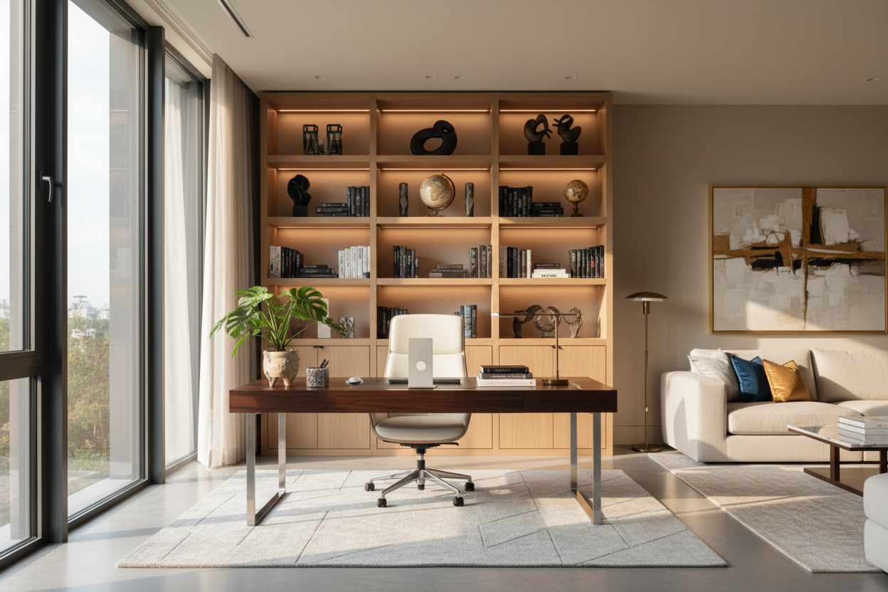 Work From Home Application: Styling a High-End Office