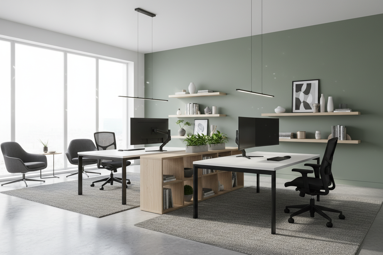 Modern Home Office for Two: Layouts That Actually Work