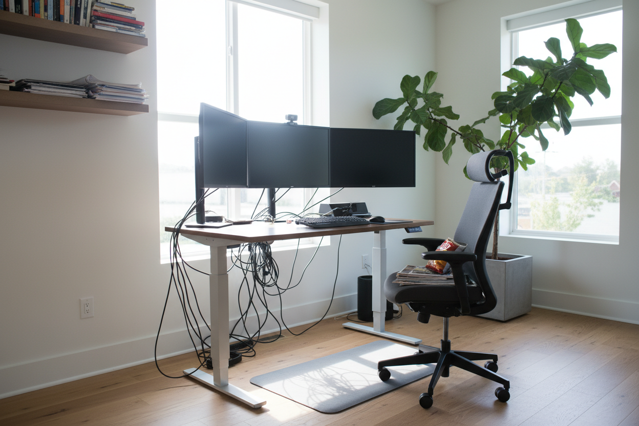 Home Office Setup With Standing Desk: Avoid These Mistakes