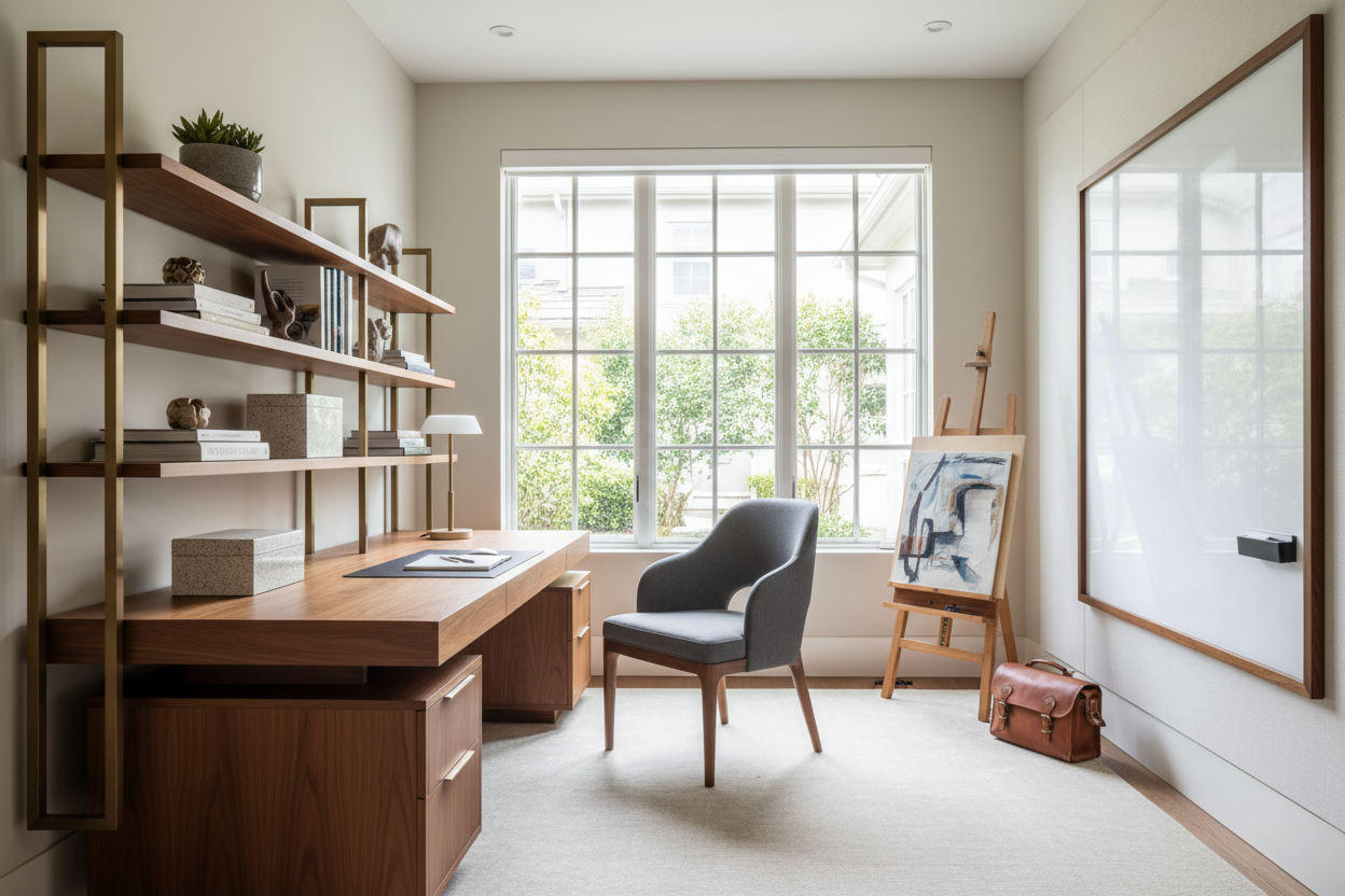Creative Ideas for Working From Home Without Ruining Your Decor