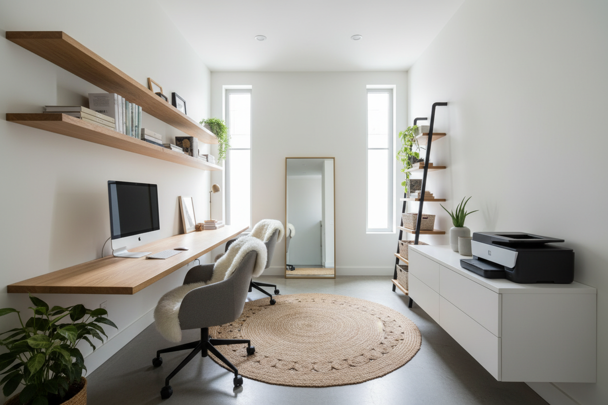 Home office layout ideas for small office: Stop feeling cramped