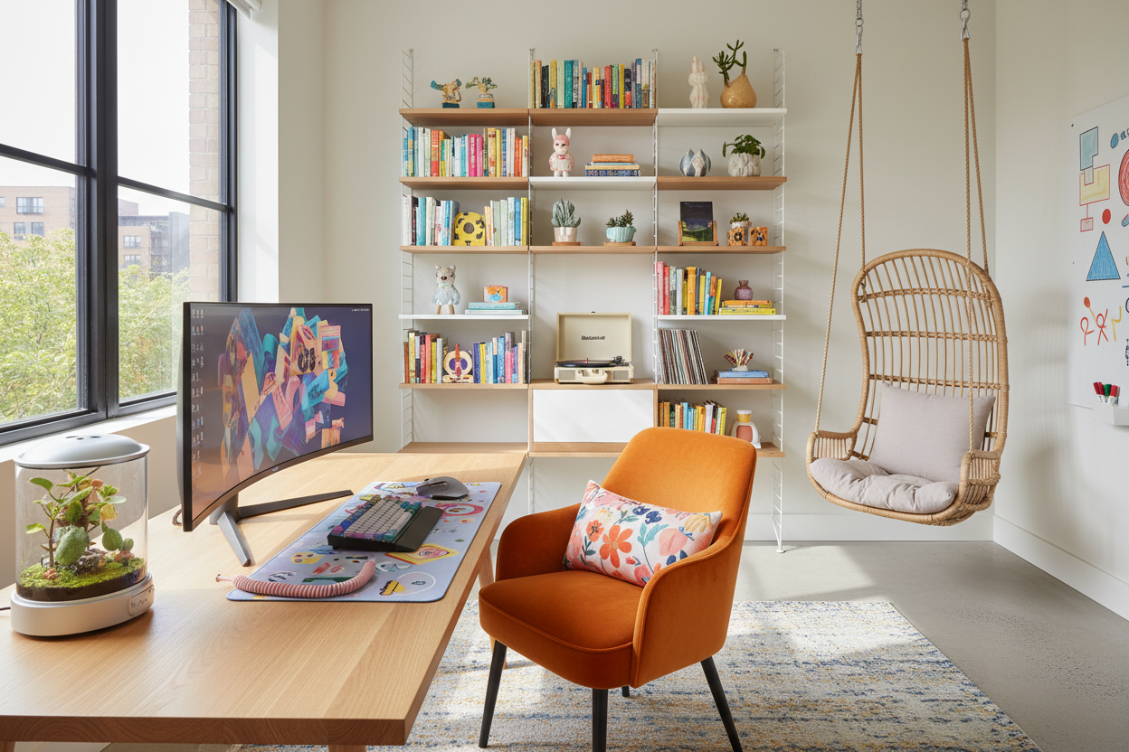 How to Make Working From Home Fun: A Designer's Workspace Guide