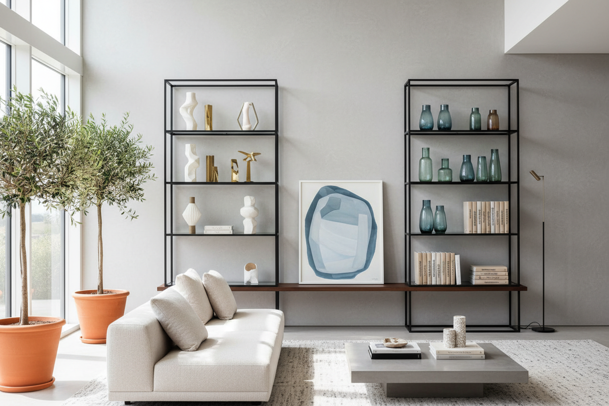 Modern Display Cabinets: How to Style Them for a High-End Look