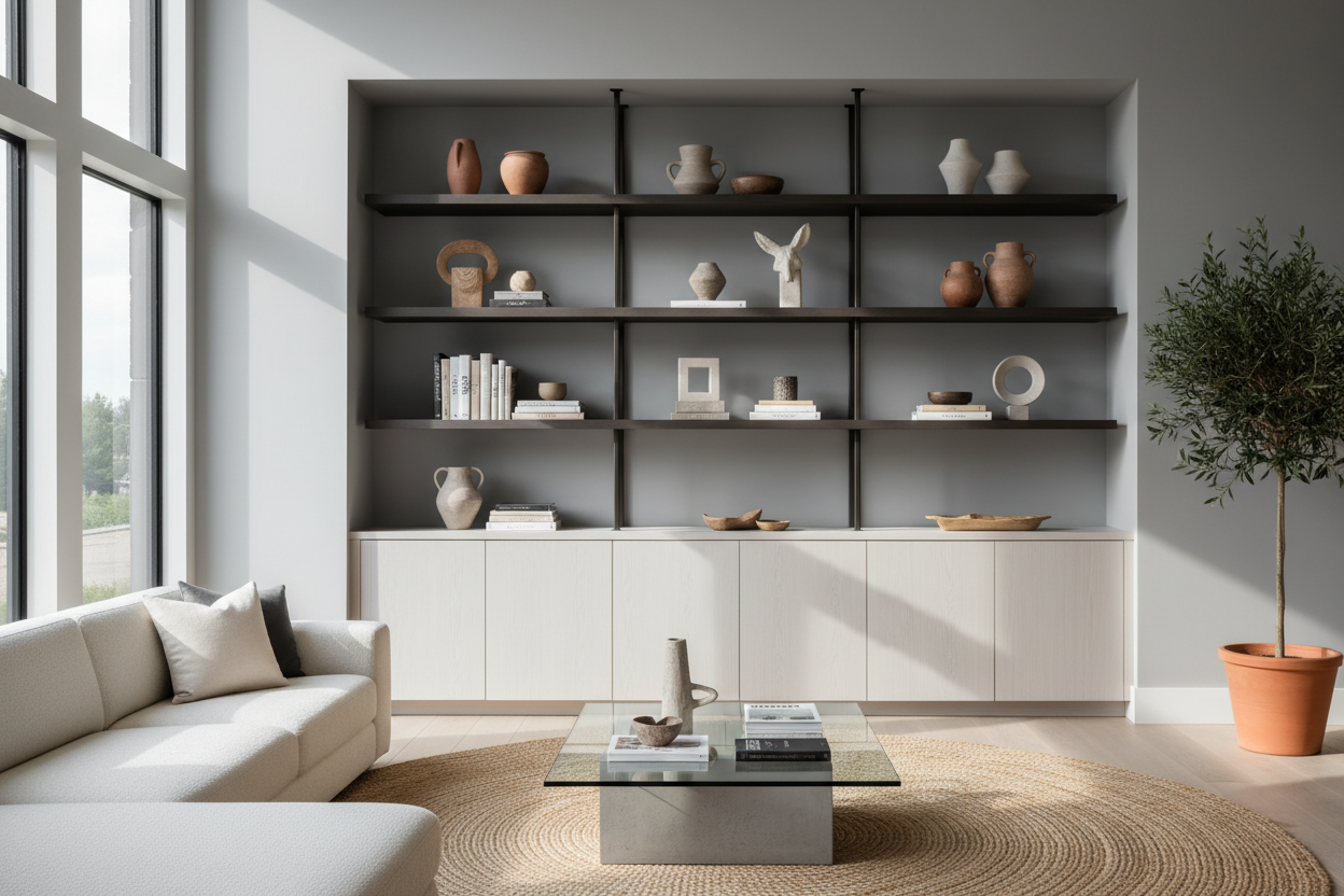 Shelf With Cabinets: Why Designers Prefer This Hybrid Storage