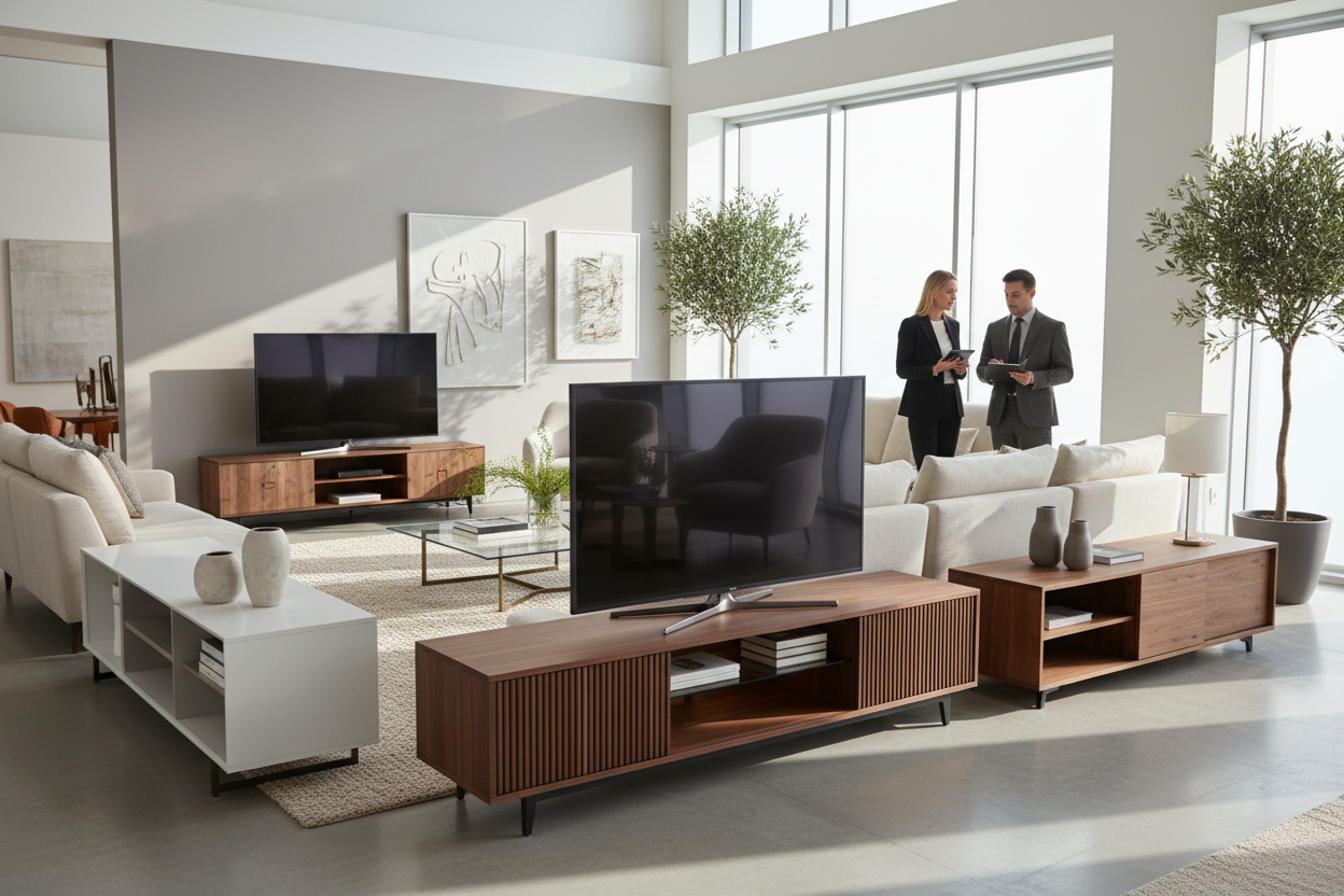 TV Stand in Store Shopping: What Designers Actually Think