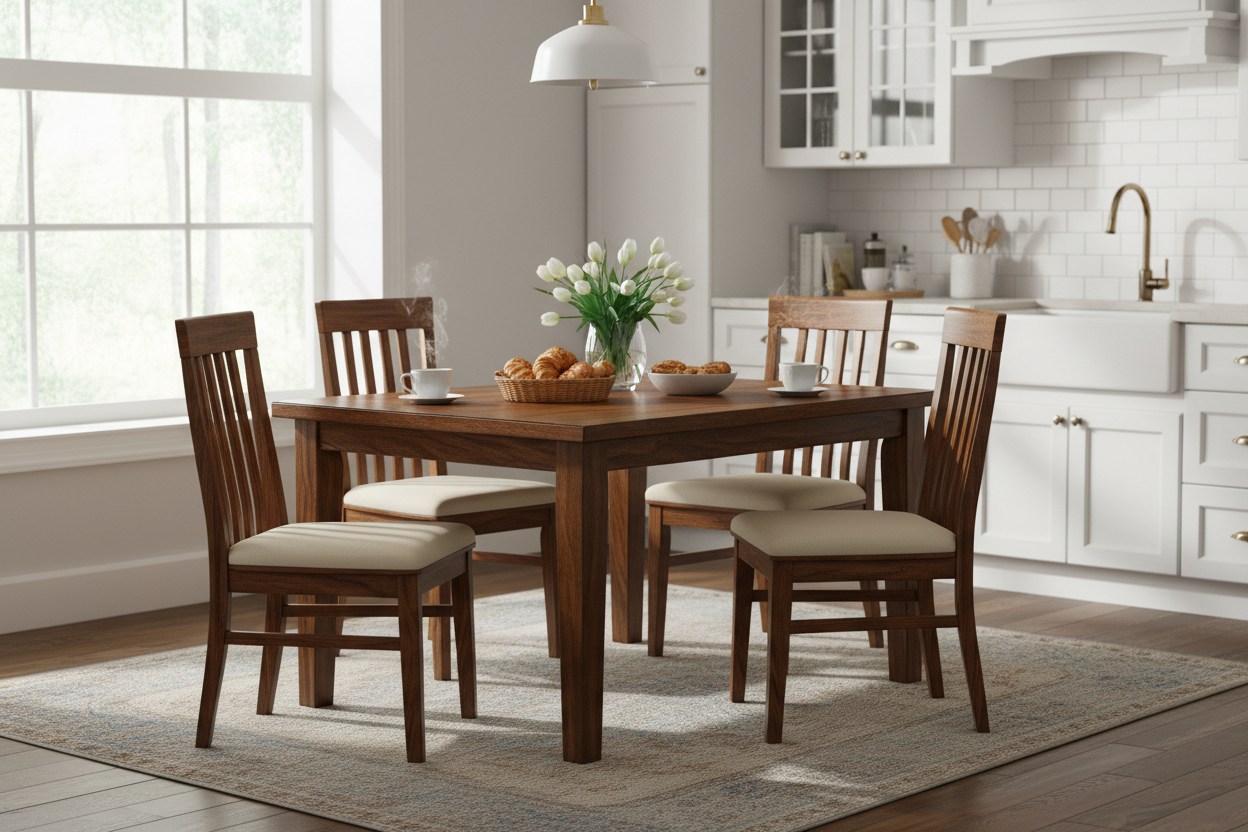 Is a Solid Wood Breakfast Set Worth the Investment? Here’s What You Need to Know