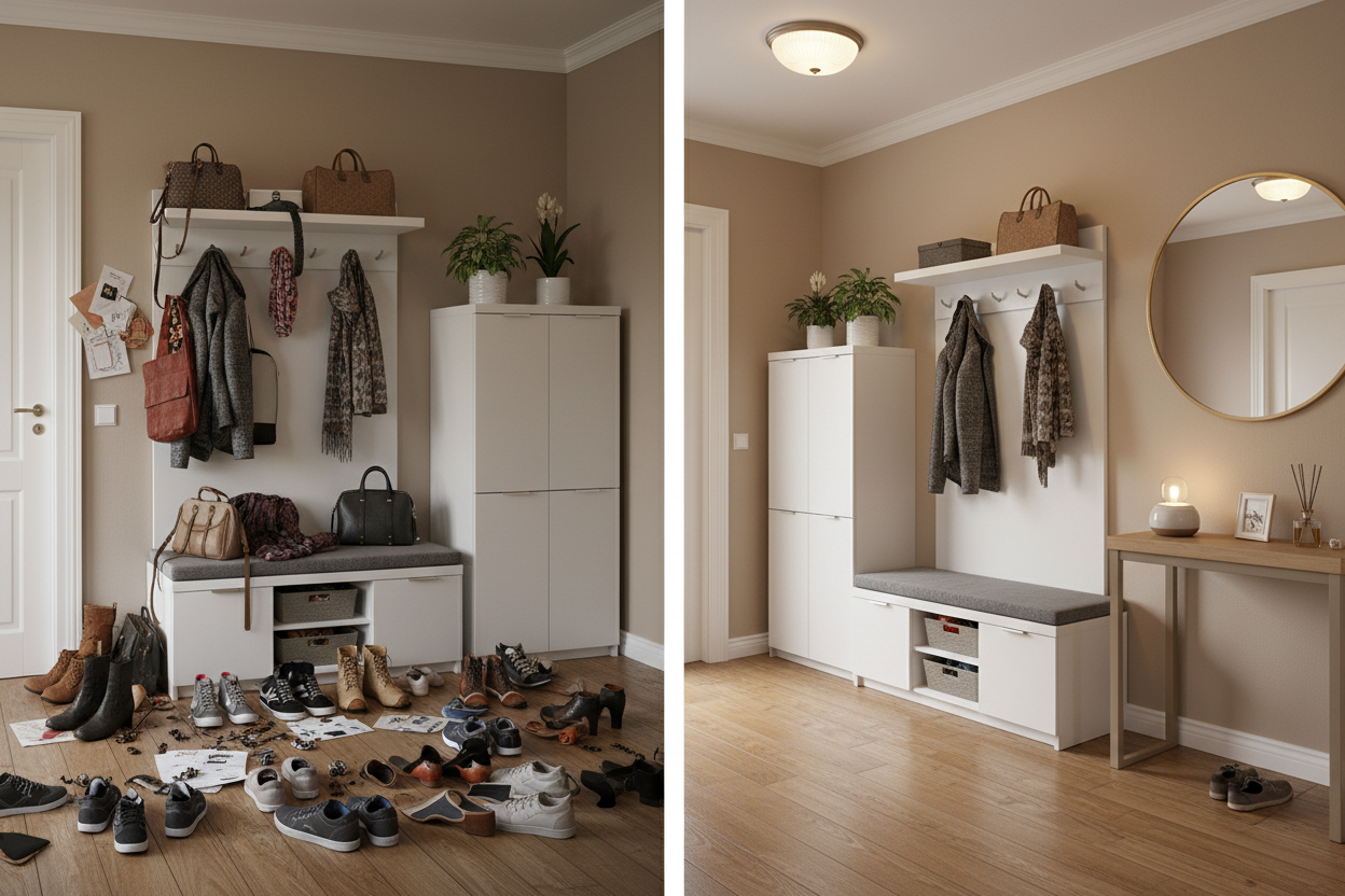 Is Your Hallway a Disaster Zone? Here’s How the Right Entryway Set Fixes It