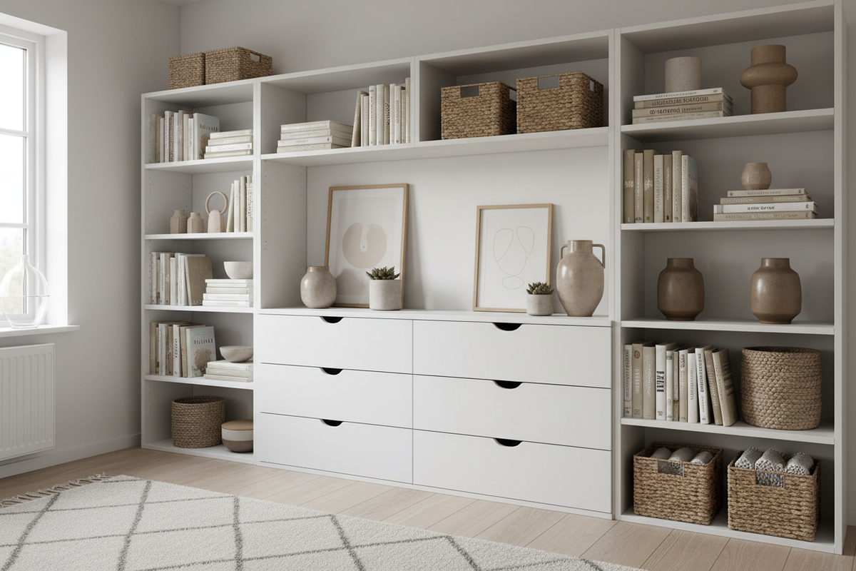 Mastering the Mix: How to Combine IKEA Drawers and Shelves for Perfect Storage