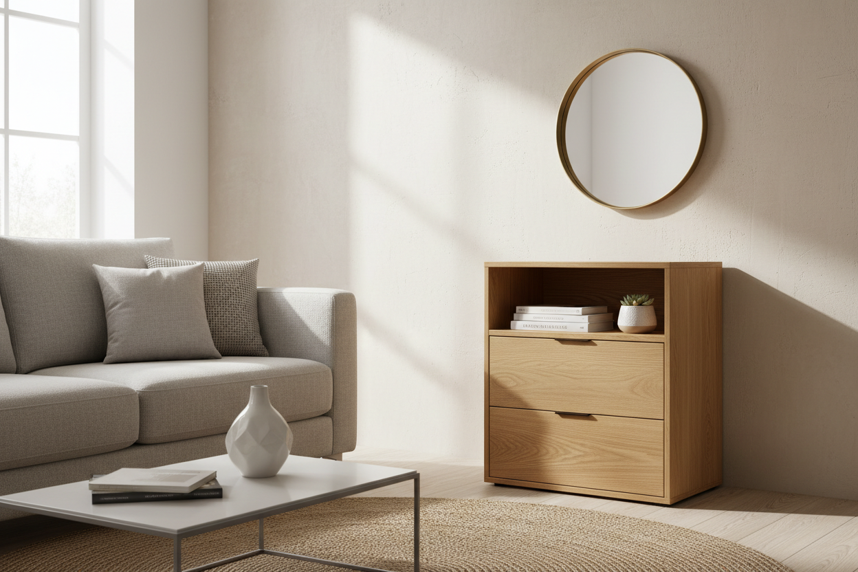 Max Out Your Minimal Space: The Charm and Utility of Small Wooden Cabinets