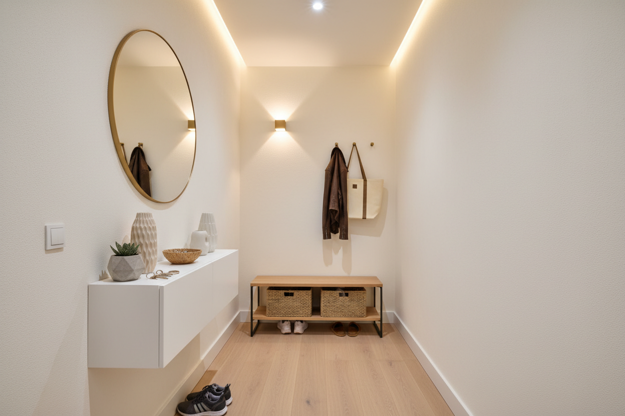 Maximizing Narrow Halls: The Small Entryway Shelf Guide