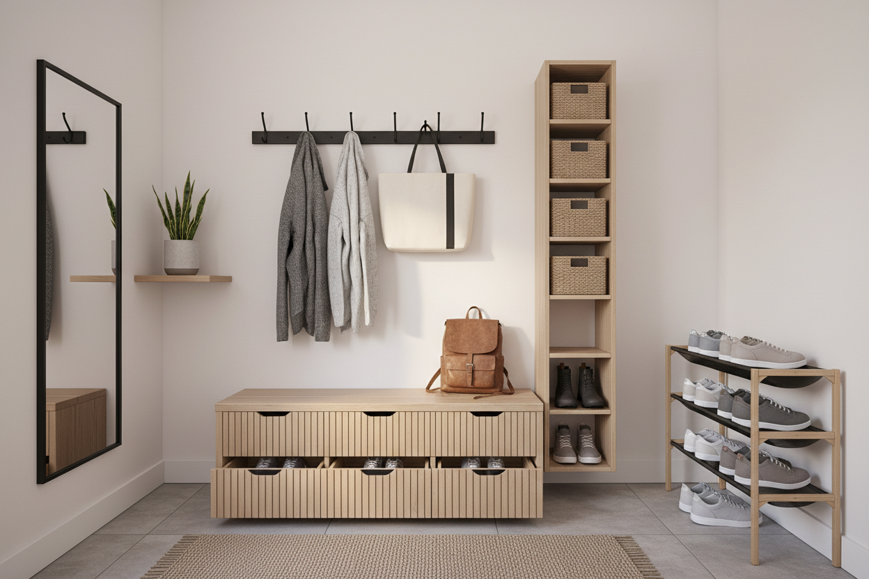 Maximizing Your Mini Mudroom: The Guide to Compact Entryway Seating