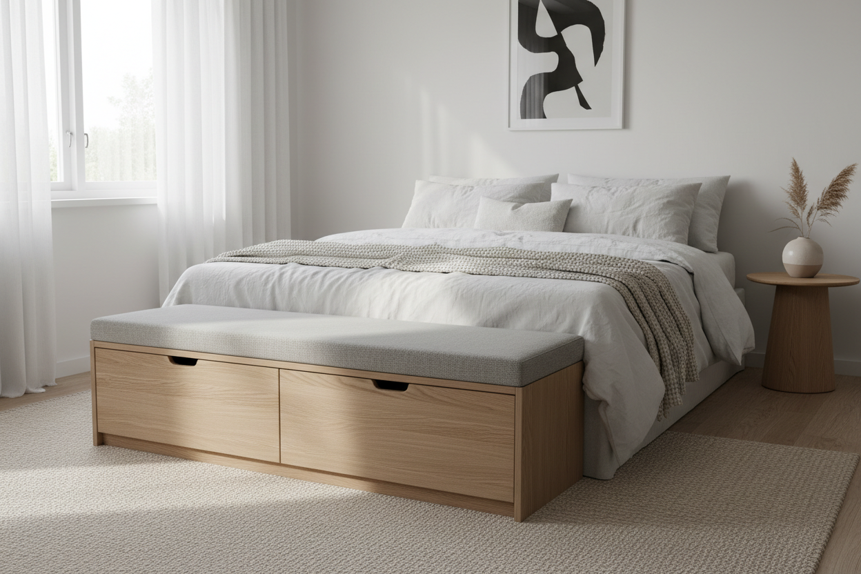 More Than Just a Seat: Finding the Perfect End-of-Bed Bench at IKEA