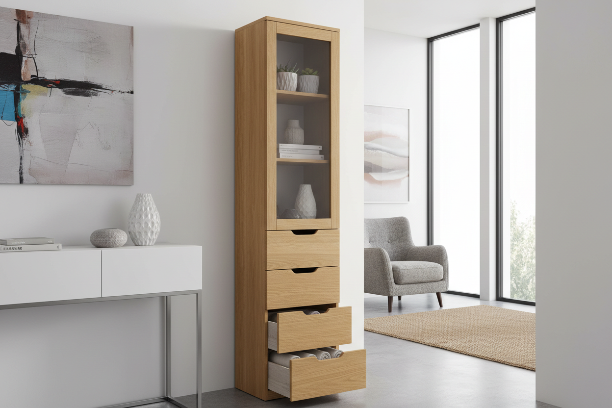 Reclaiming Lost Space: How to Choose the Perfect Narrow Storage Cabinet