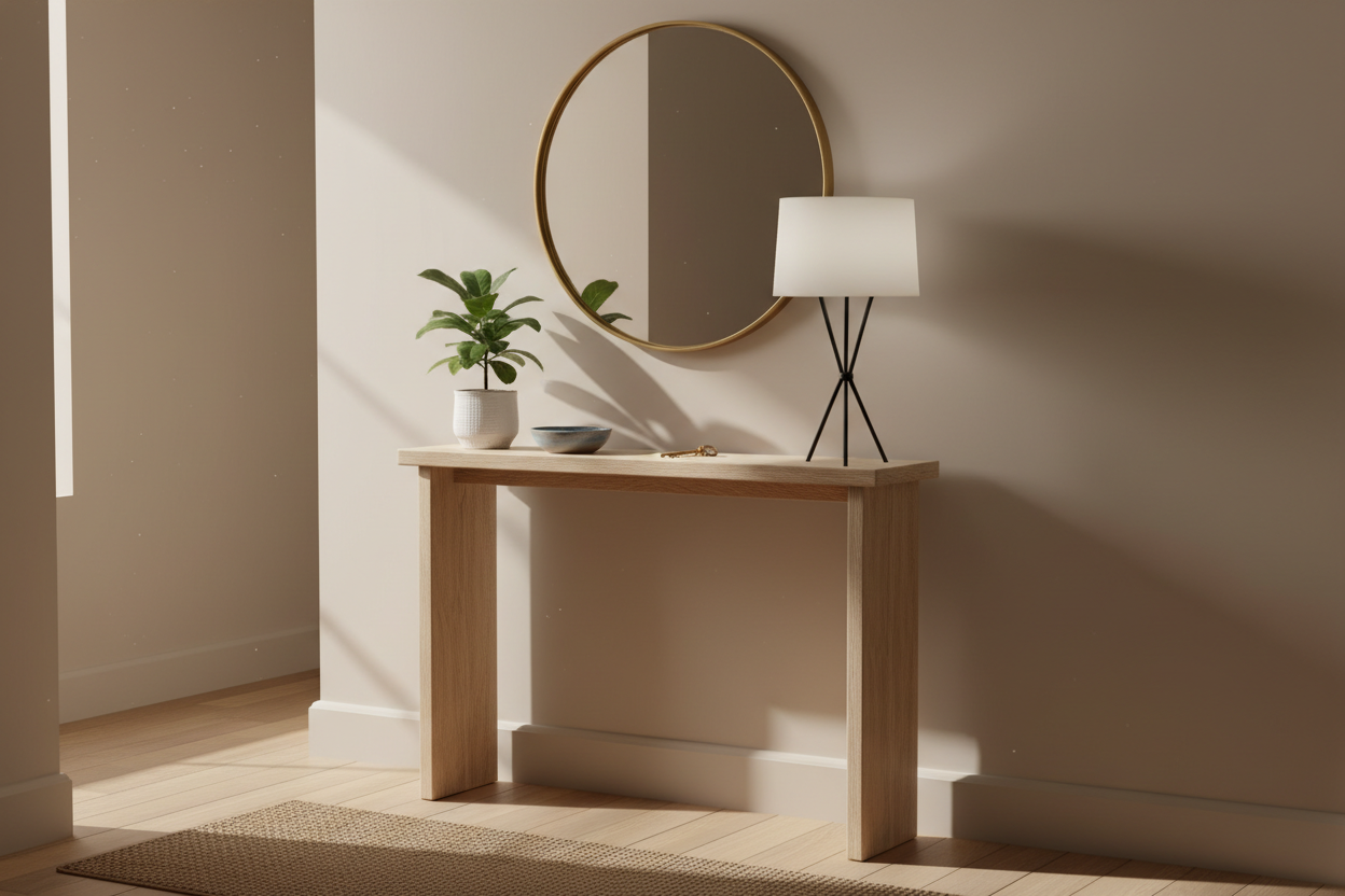 Reclaiming Your Hallway: How to Style and Choose the Perfect Skinny Console