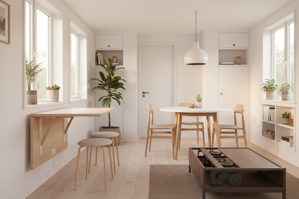 Smart Dining Table Ideas for Making the Most of Your Tiny House Space