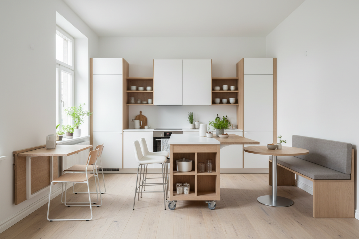 Smart Table Ideas to Maximize Your Small Kitchen Space