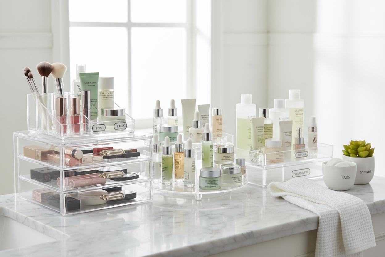 Smart Ways to Organize and Display Your Skincare & Beauty Products