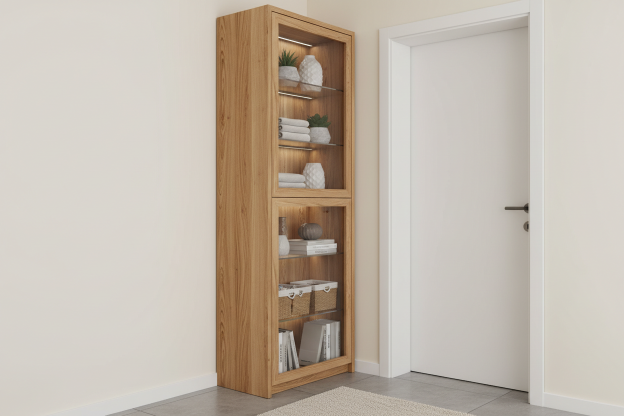 Squeeze More Storage into Tight Spots: The Guide to Narrow Wooden Cabinets